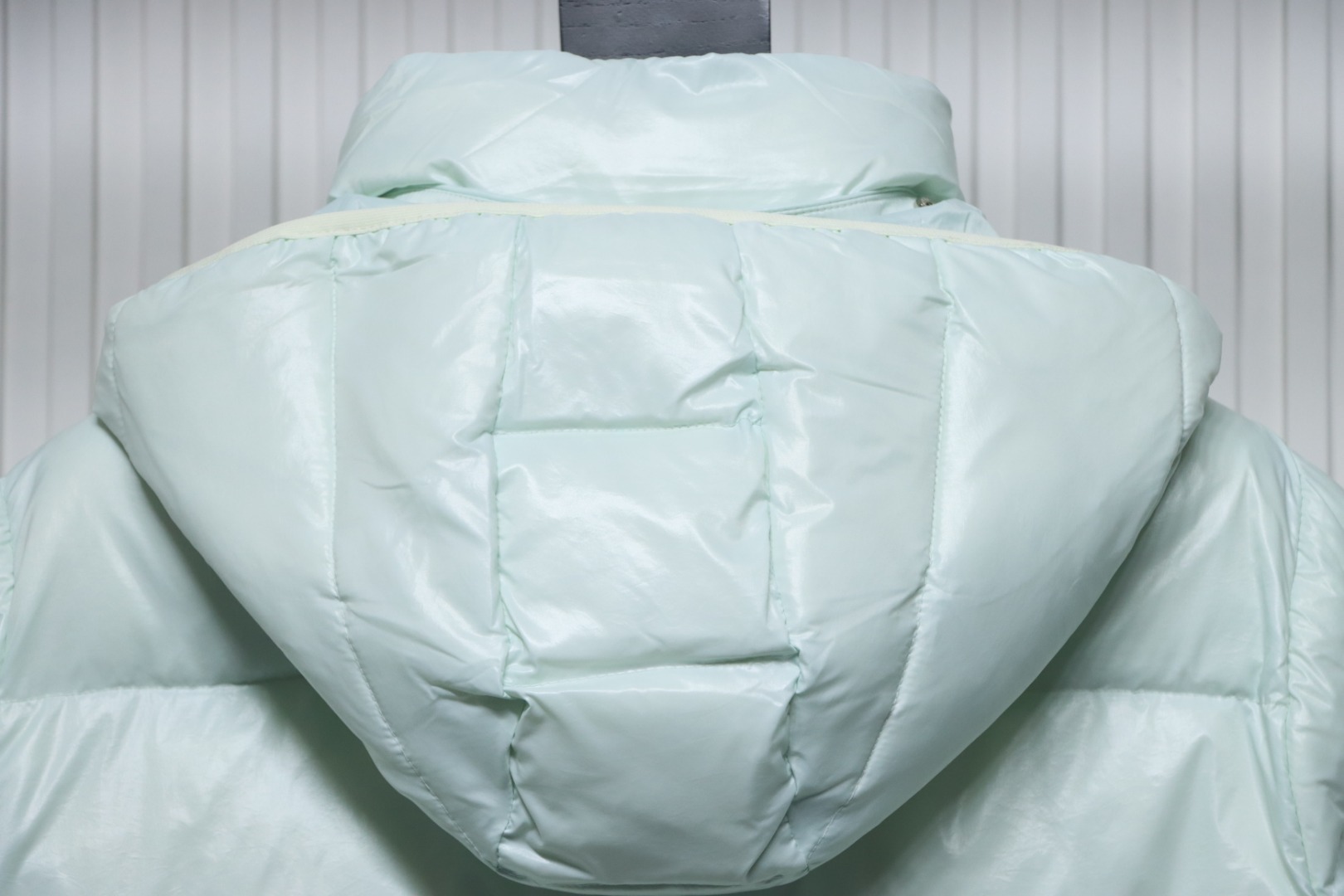 Moncler Andro Removable Hooded Short Down Jacket Sky Blue