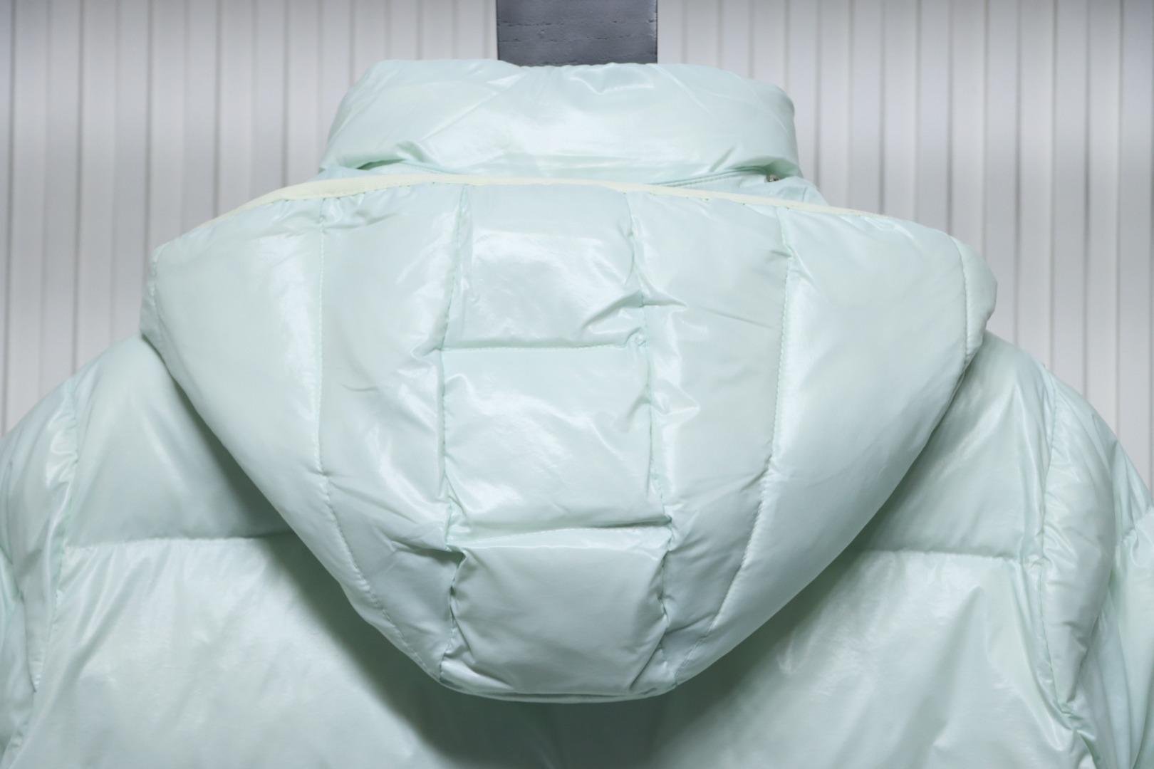 Moncler Andro Removable Hooded Short Down Jacket Sky Blue