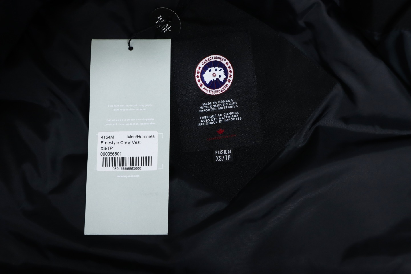Canada Goose Freestyle Crew Vest Black