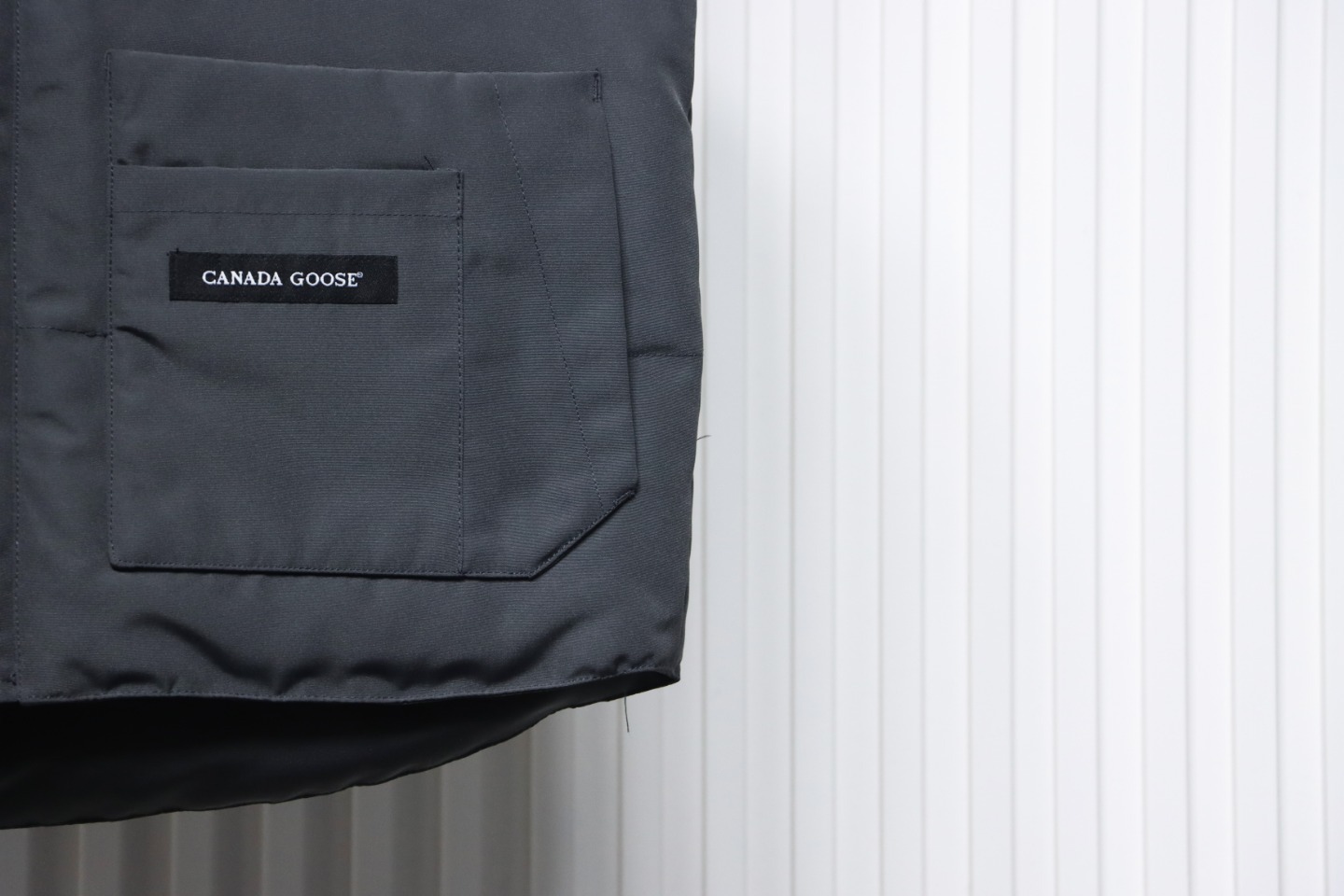 Canada Goose Freestyle Crew Vest Dark Grey Black Logo