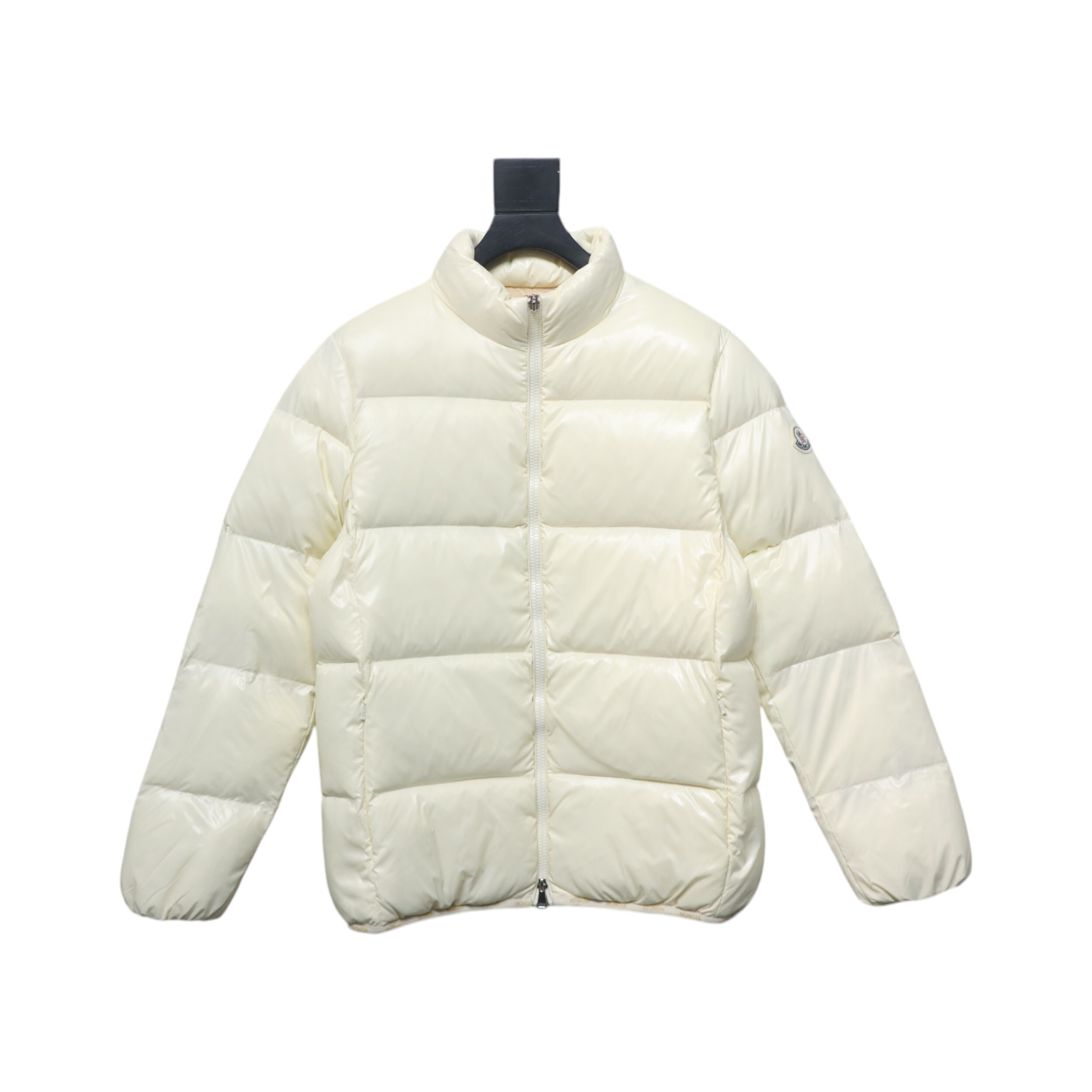 Moncler Abbadia Short Down Jacket White