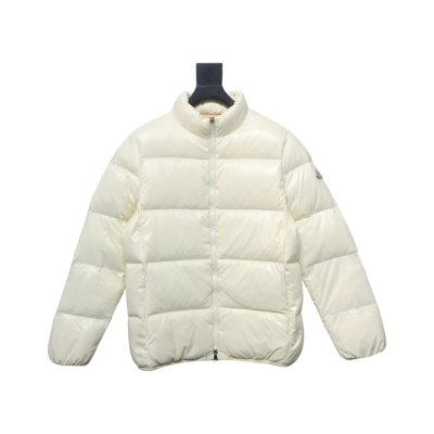 Moncler Abbadia Short Down Jacket White 01