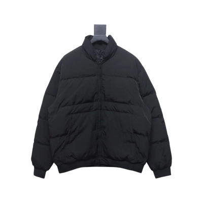 Fear of God Black Quilted Shell Stand Collar Down Jacket 01