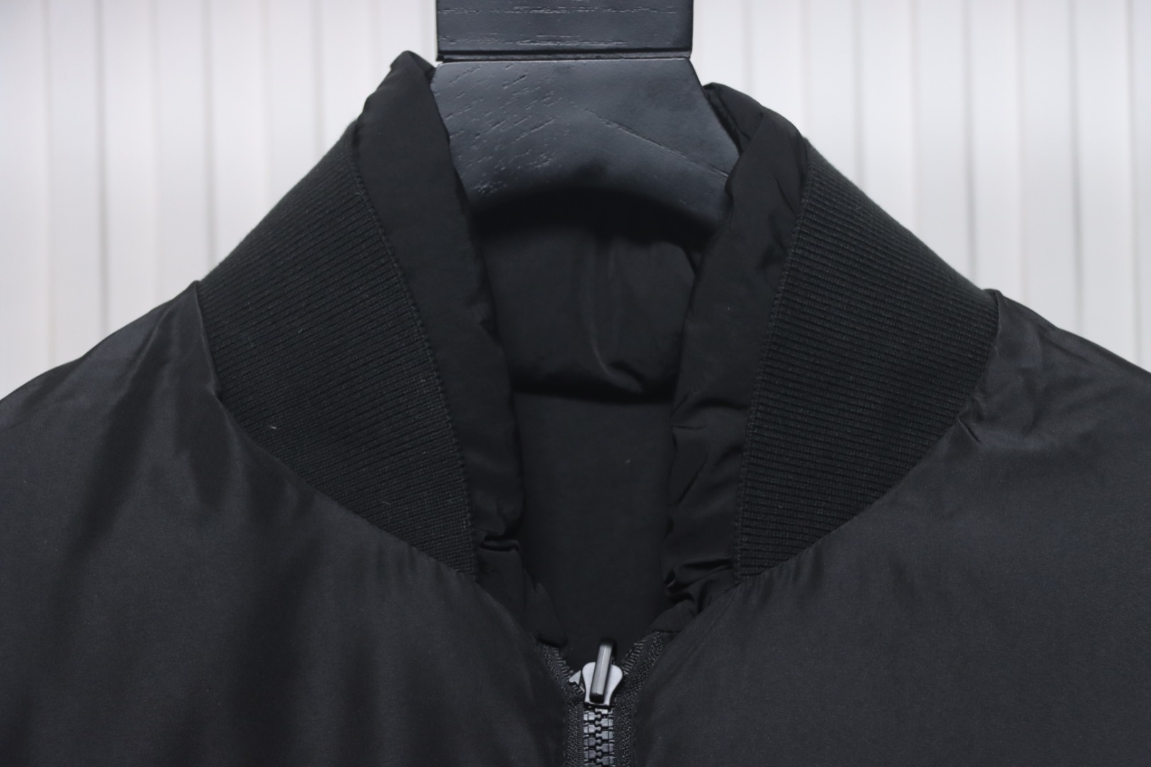 Fear of God Black Quilted Shell Stand Collar Down Jacket