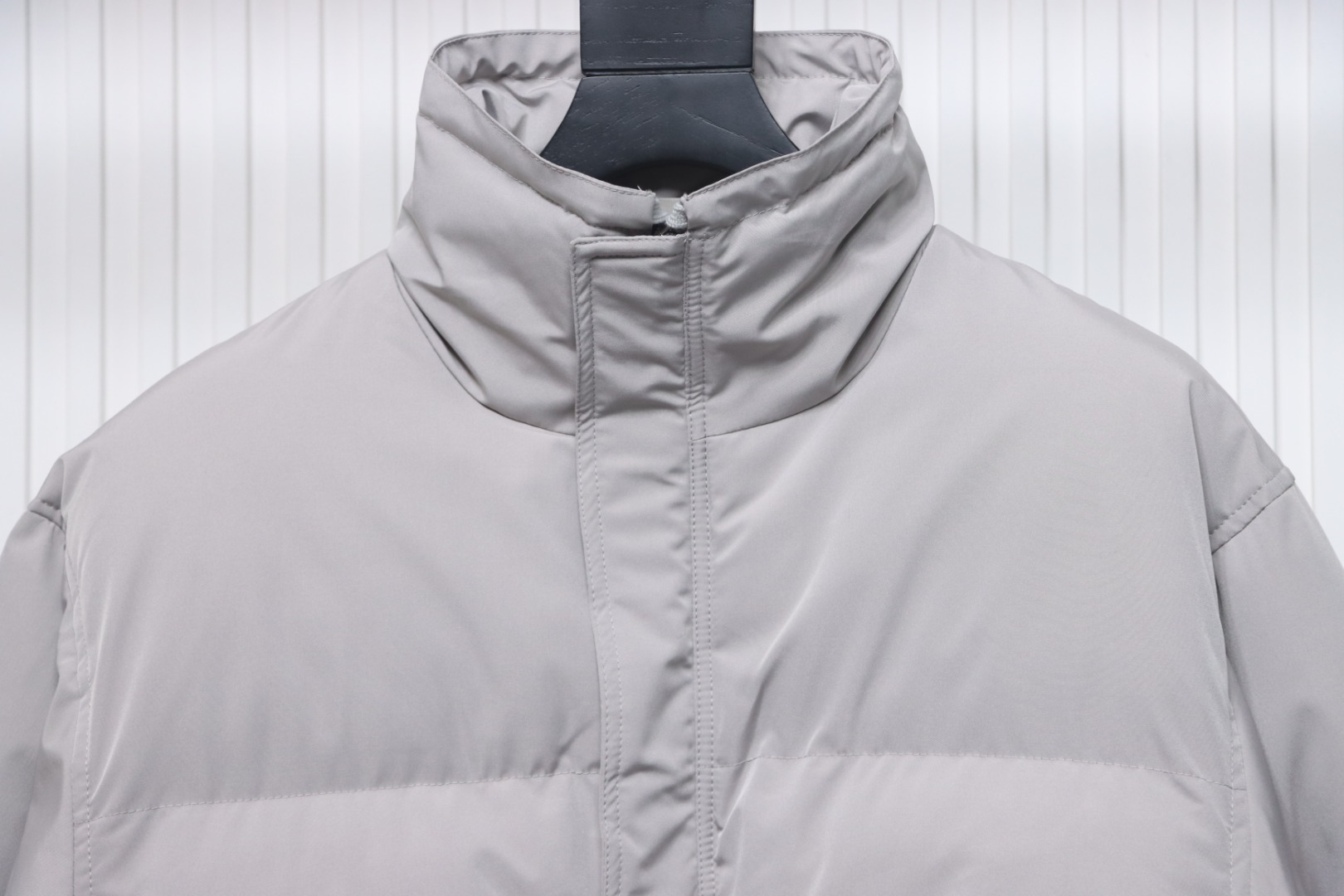 Fear of God Essentials High Street Style Synthetic Insulated Jacket Grey