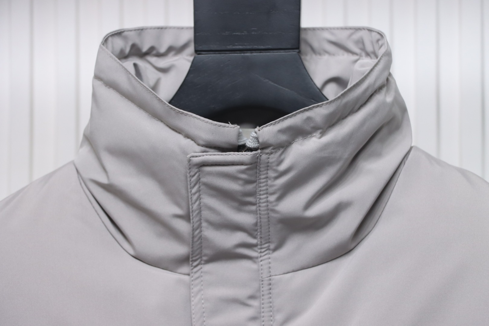 Fear of God Essentials High Street Style Synthetic Insulated Jacket Grey