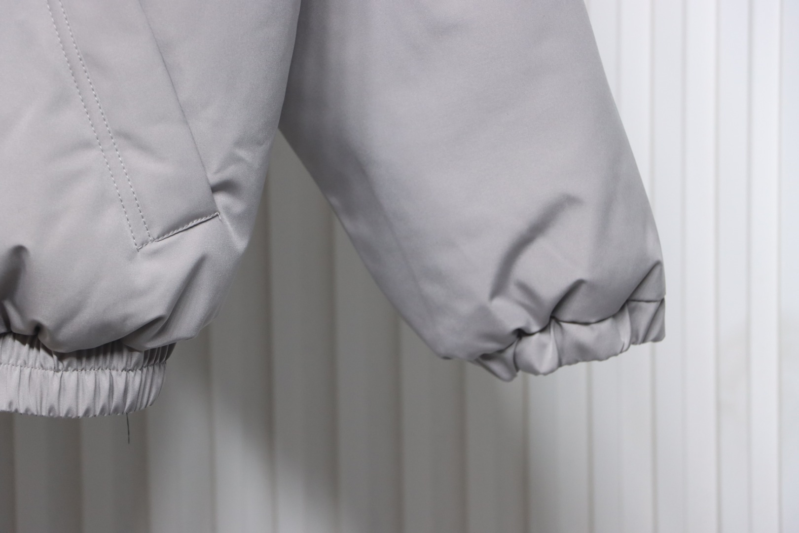 Fear of God Essentials High Street Style Synthetic Insulated Jacket Grey