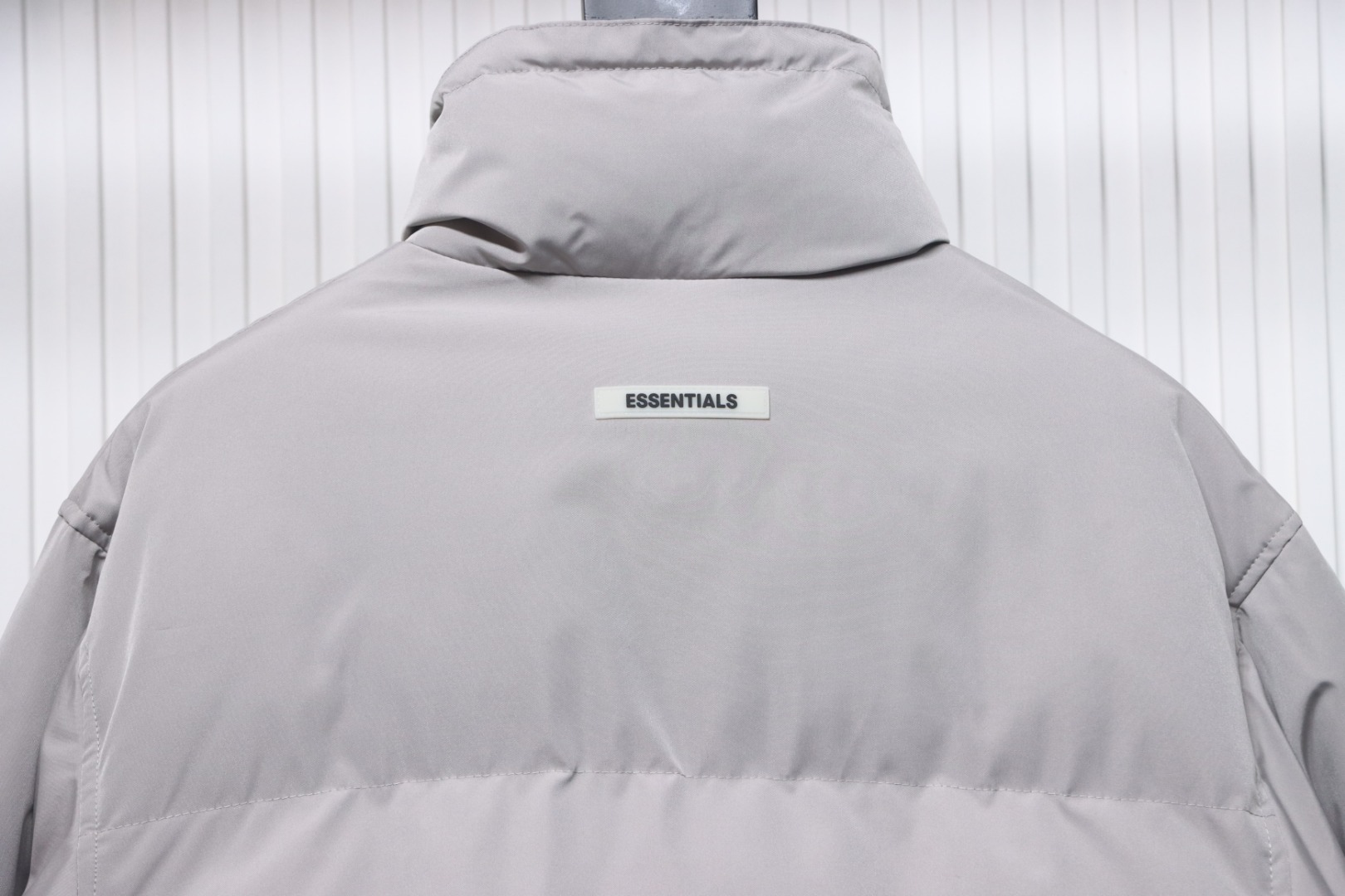 Fear of God Essentials High Street Style Synthetic Insulated Jacket Grey