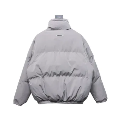 Fear of God Essentials High Street Style Synthetic Insulated Jacket Grey 02