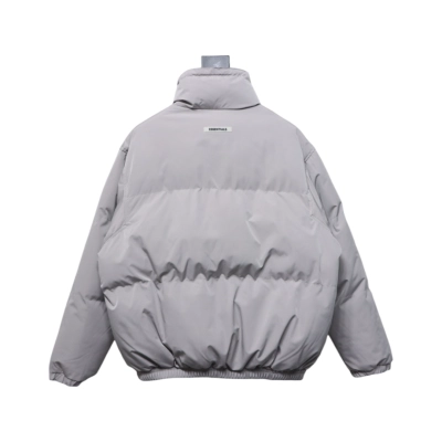 Fear of God Essentials High Street Style Synthetic Insulated Jacket Grey 02