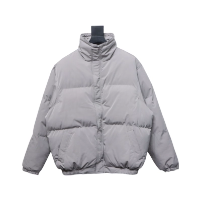 Fear of God Essentials High Street Style Synthetic Insulated Jacket Grey 01