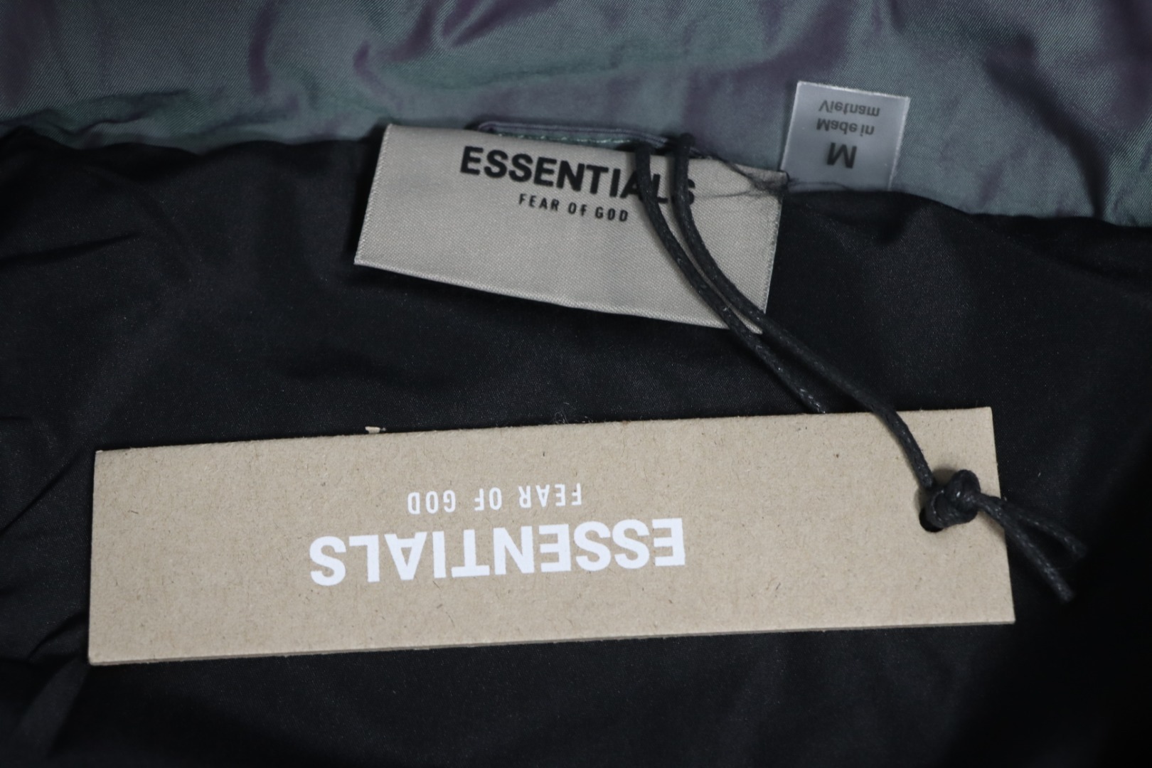 Fear of God Essentials High Street Style Synthetic Insulated Jacket Laser Colorful