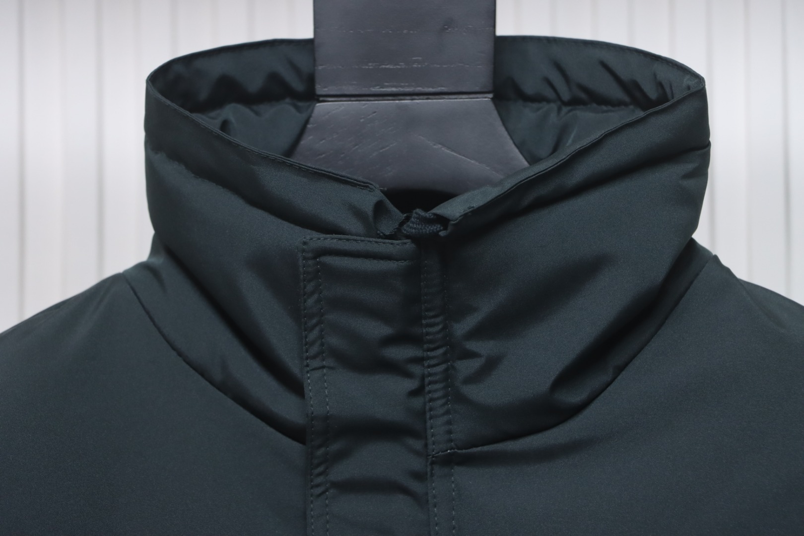 Fear of God Essentials High Street Style Synthetic Insulated Jacket Dark Cyan Black