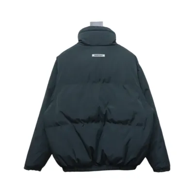 Fear of God Essentials High Street Style Synthetic Insulated Jacket Dark Cyan Black 02