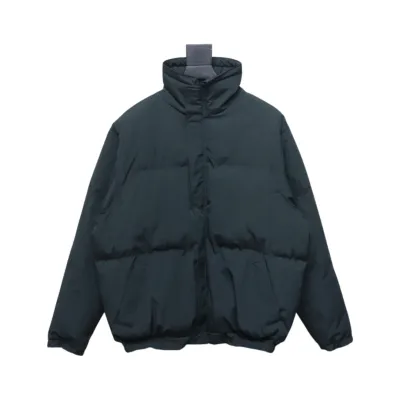 Fear of God Essentials High Street Style Synthetic Insulated Jacket Dark Cyan Black 01