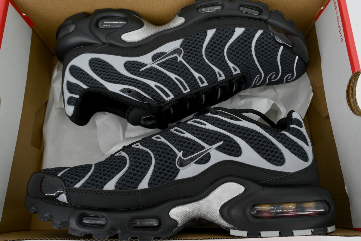 Nike Air Max Plus Premium 'Black Metallic Silver' HQ3029-001
