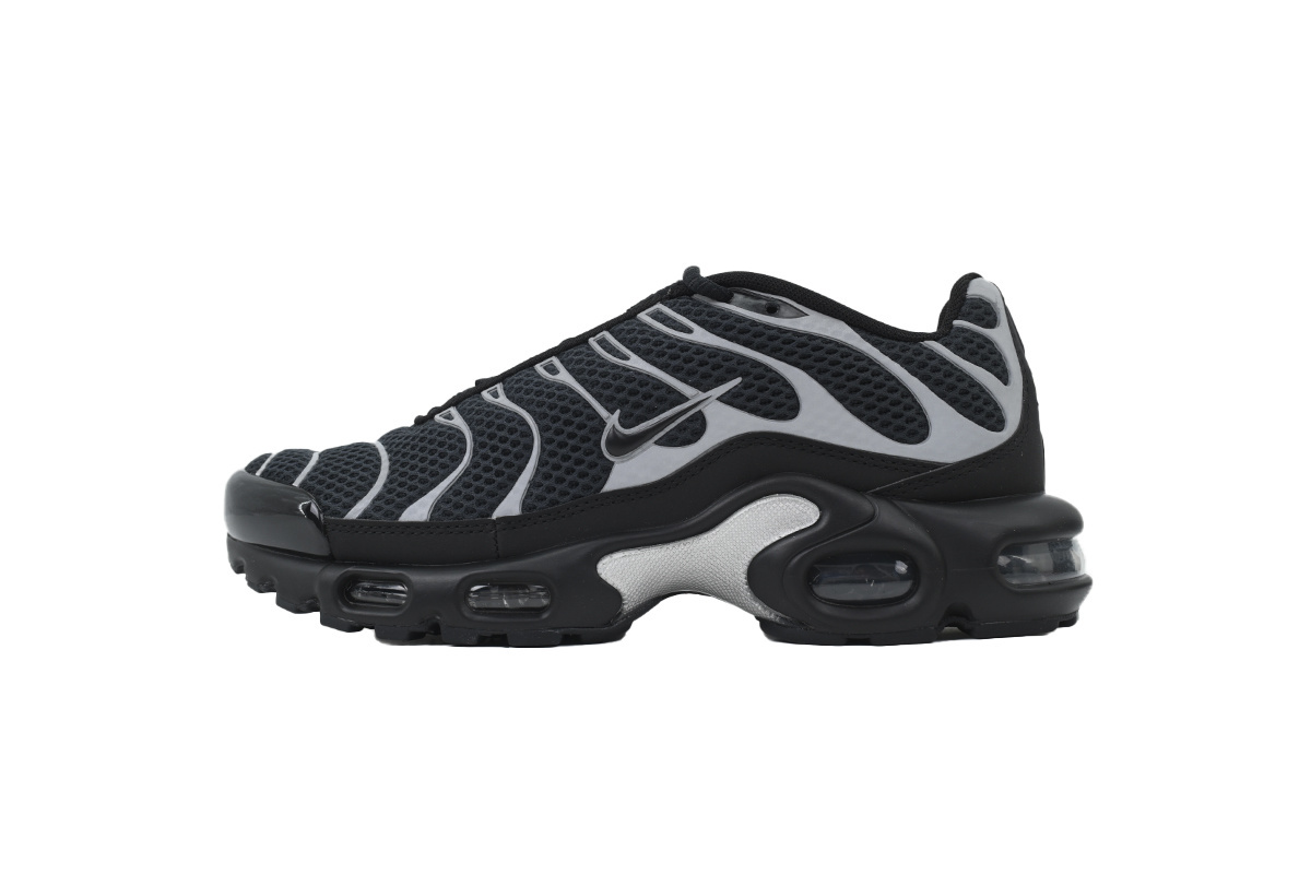 Nike Air Max Plus Premium 'Black Metallic Silver' HQ3029-001