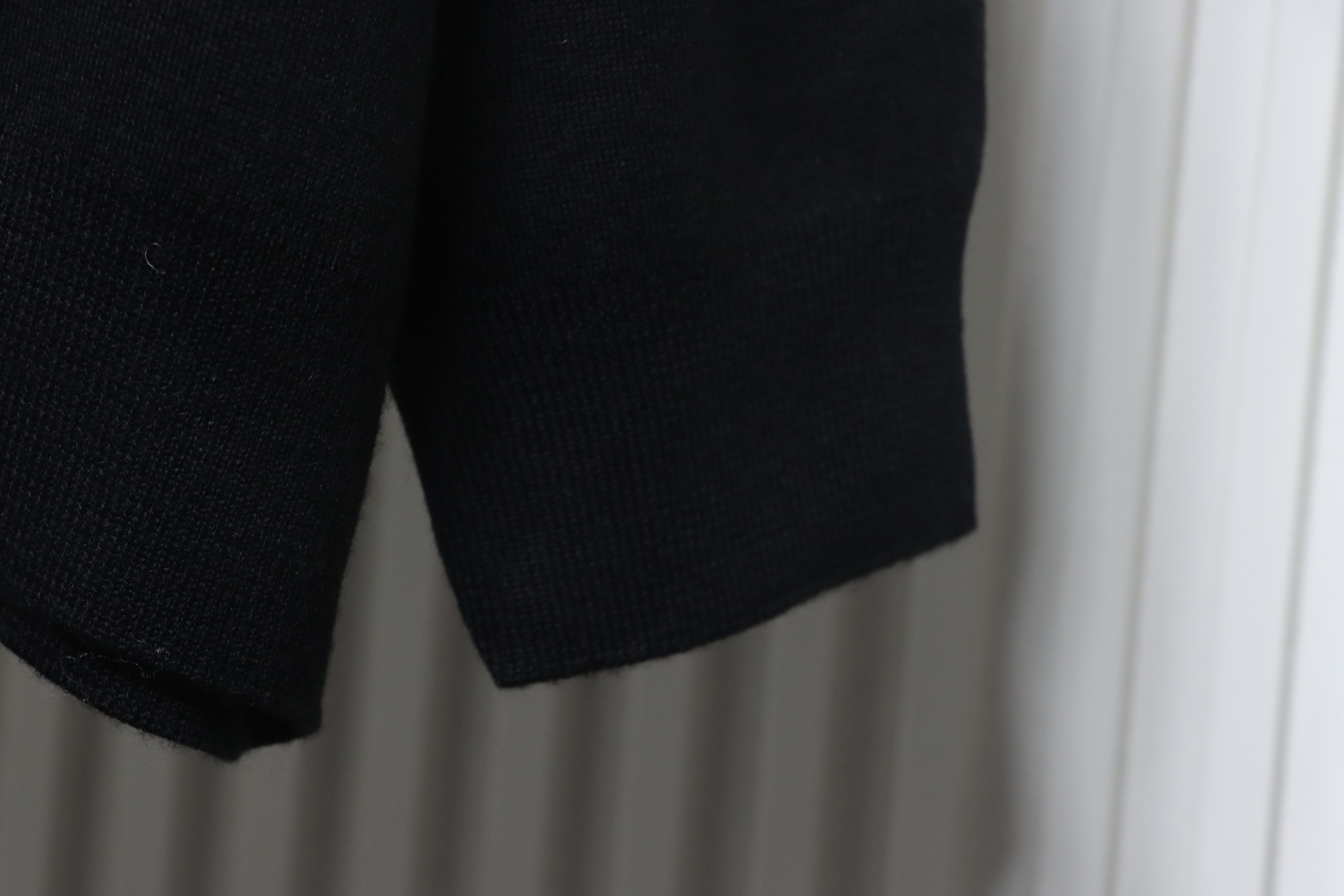 Balenciaga Embroidered Knitted Sweater Black