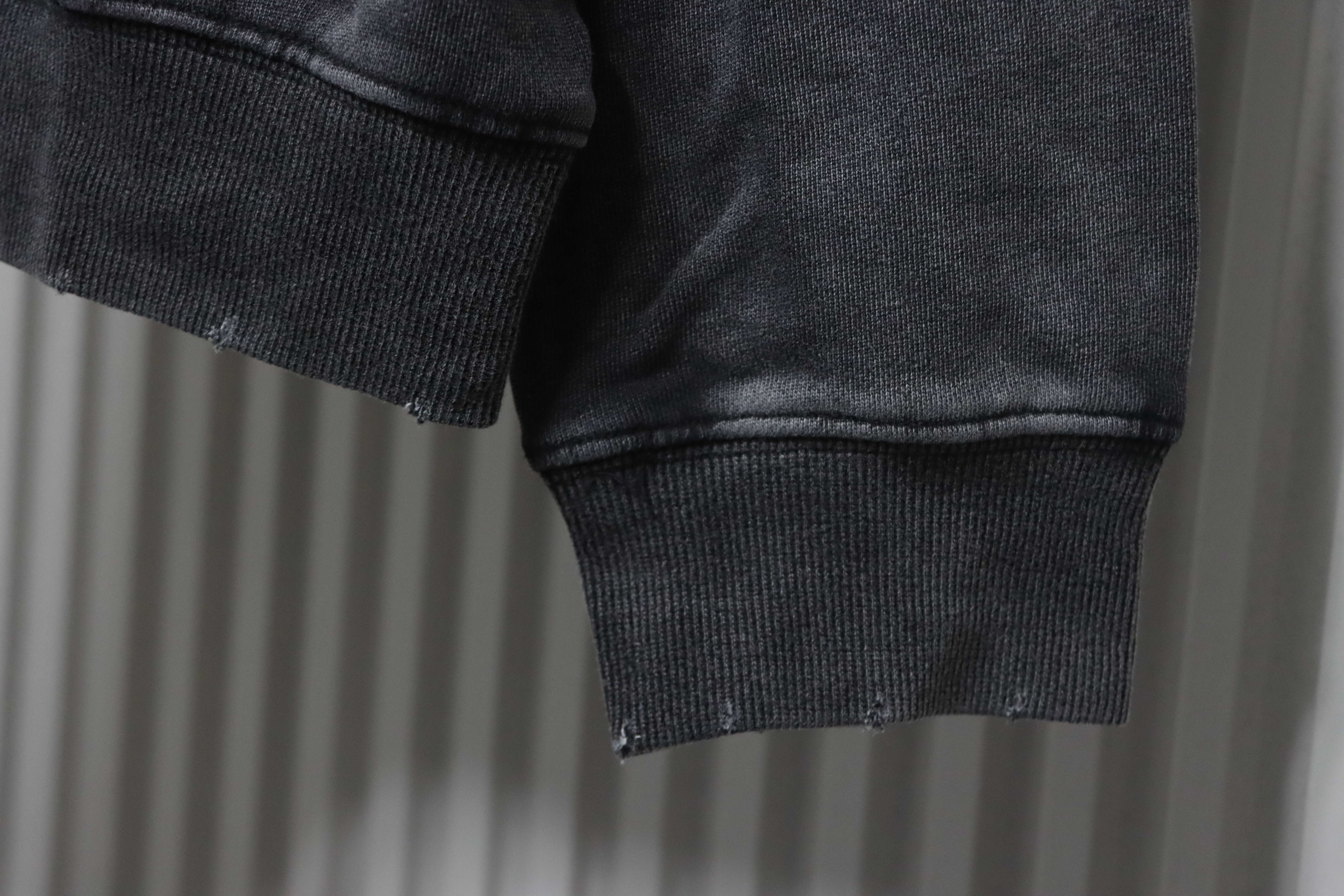 Balenciaga Hand-painted Lettering Sweatshirt Black