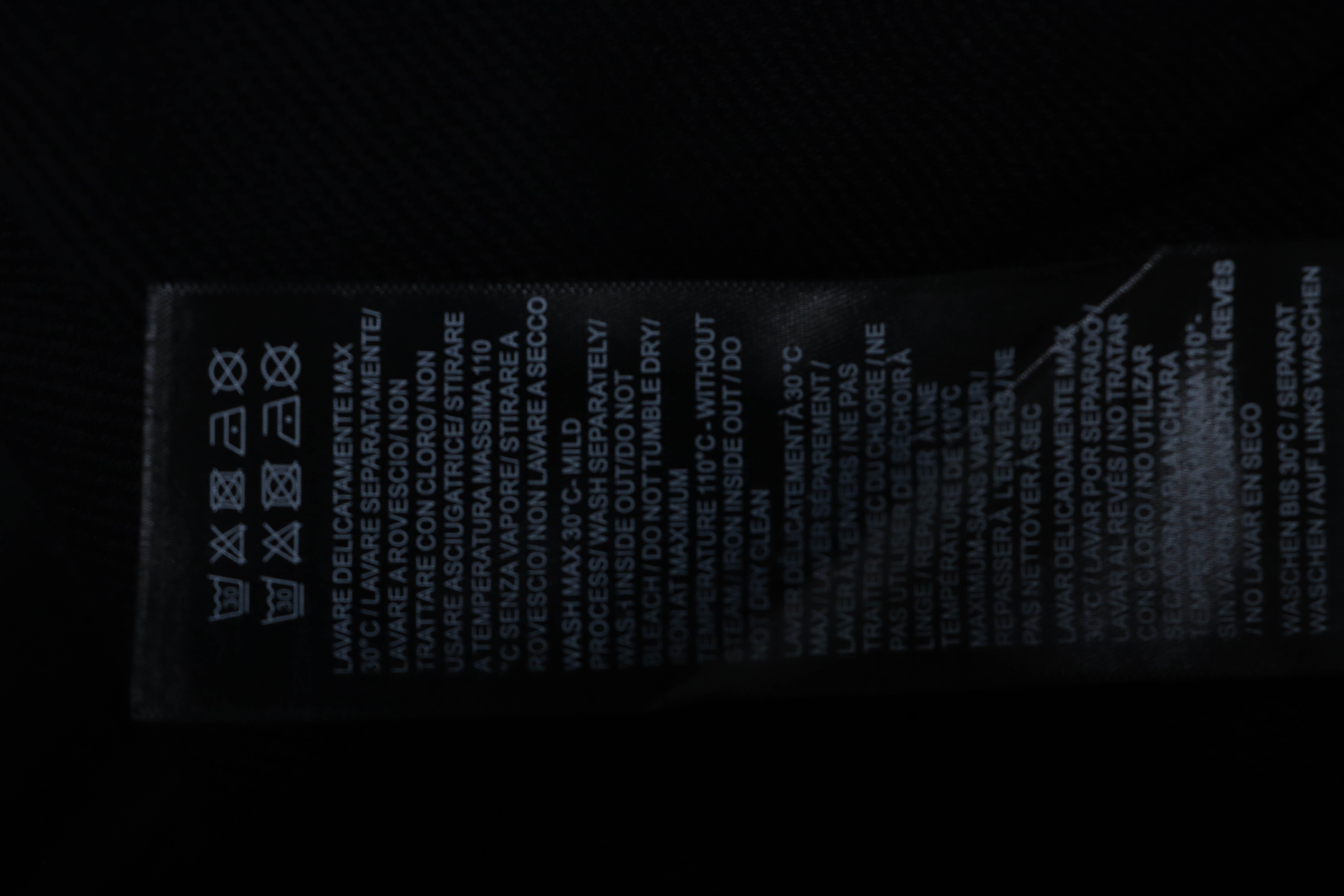 Balenciaga Luminous Print Sweatshirt Black