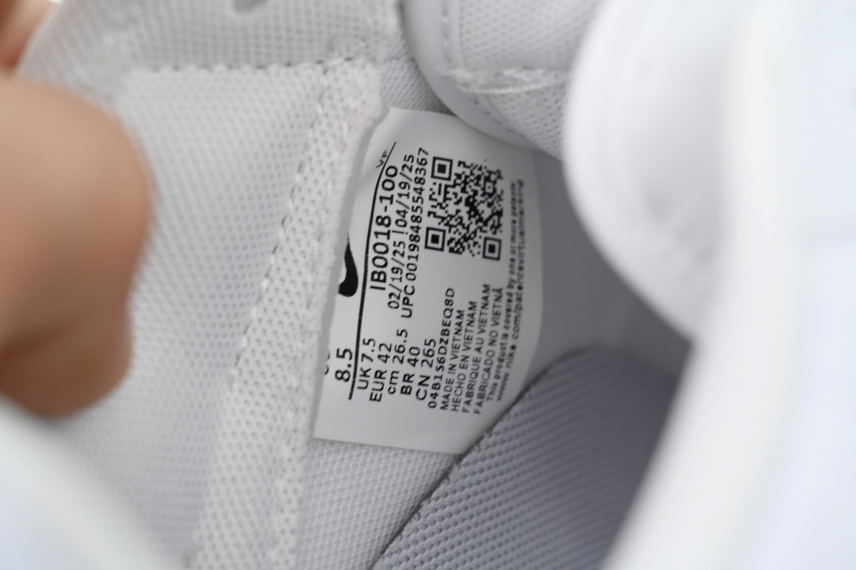 Kobe Bryant x Air Force 1 Low 'Forever White' IB0018-100