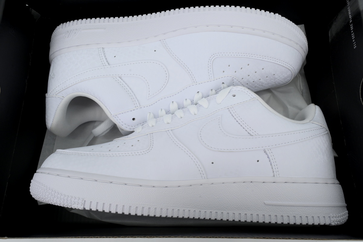 Kobe Bryant x Air Force 1 Low 'Forever White' IB0018-100