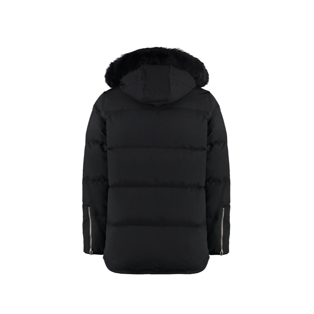 Moose Knuckles 3Q Fur Hood Parka Black