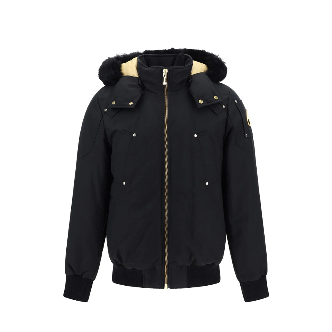 Moose Knuckles Gold Ballistic Bomber Neoshear
