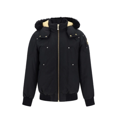 Moose Knuckles Gold Ballistic Bomber Neoshear 01