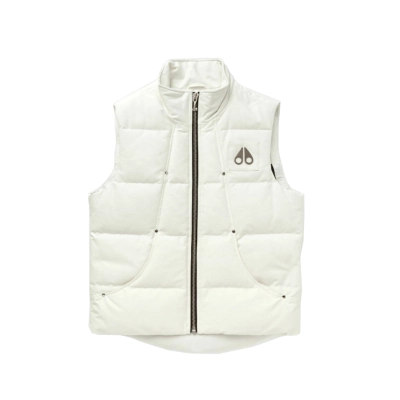 Moose Knuckles Montreal Vest White 02