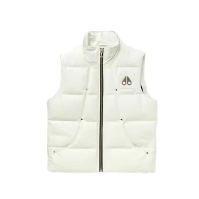 Moose Knuckles Montreal Vest White 01