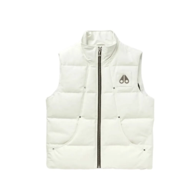 Moose Knuckles Montreal Vest White 01