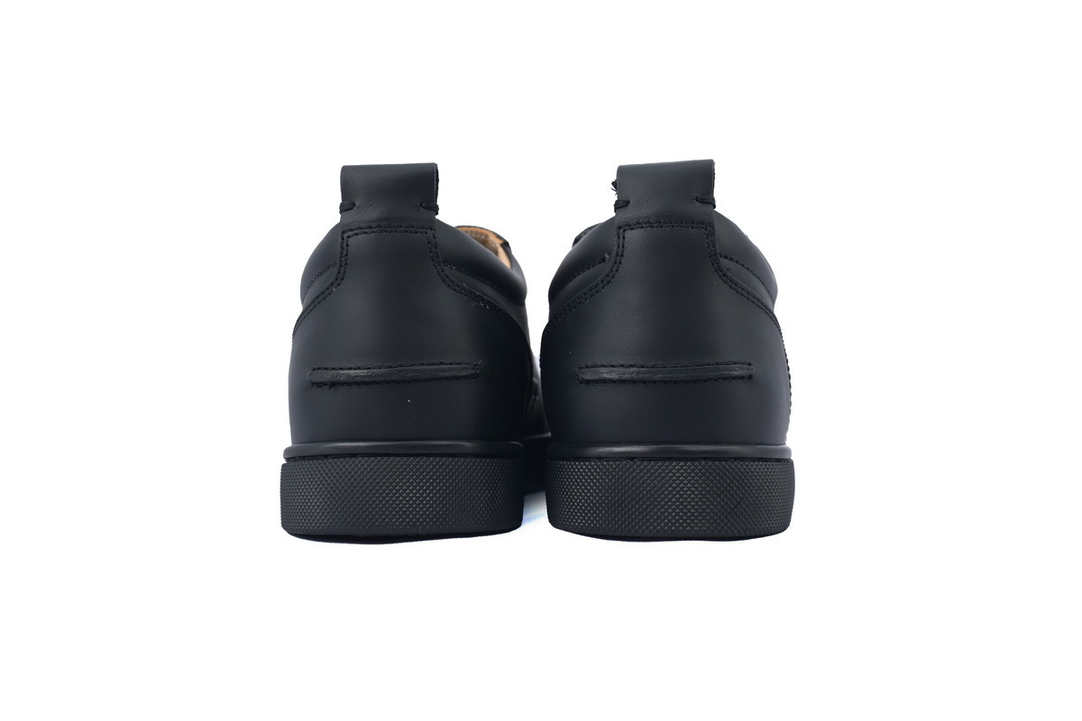 Christian Louboutin Louis Junior Spikes Flat Black 1130573CM53