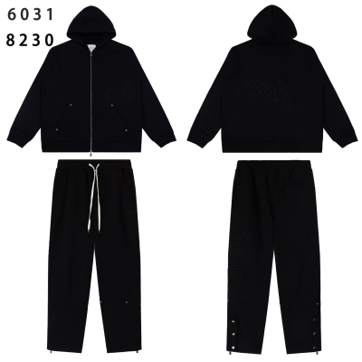 Godspeed OG Logo Sweatsuit G6031-8230 Pure Black 01