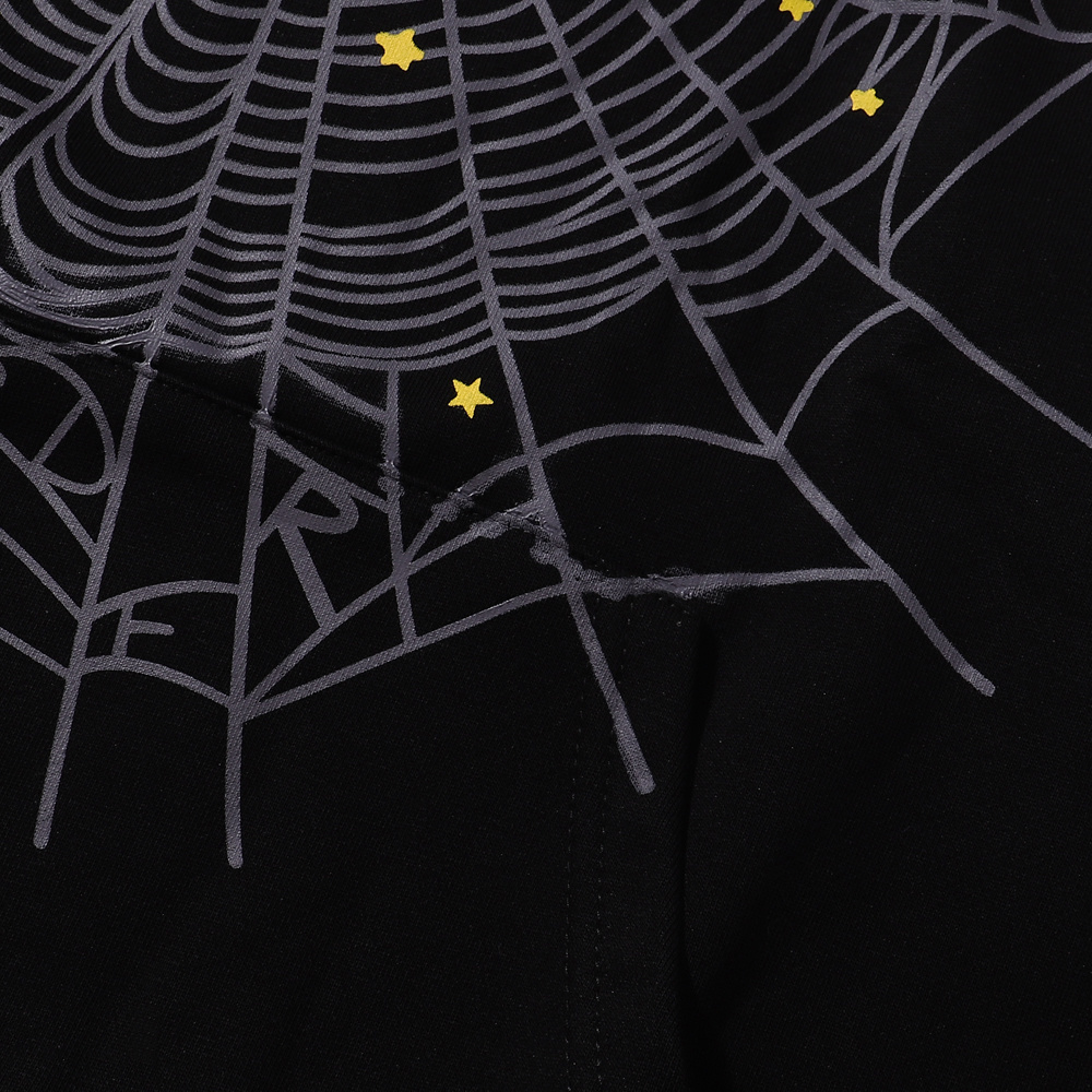 Sp5der Atlanta Hoodie & Sweatpant Set Black