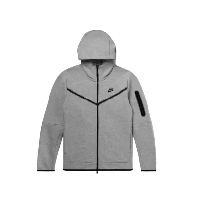 Nike Sportswear Tech Fleece Full Zip Hoodie & Joggers Set Dark Gray 02