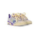 Louis Vuitton LV Skate Sneaker Gradient Damier Denim Purple 1AH667