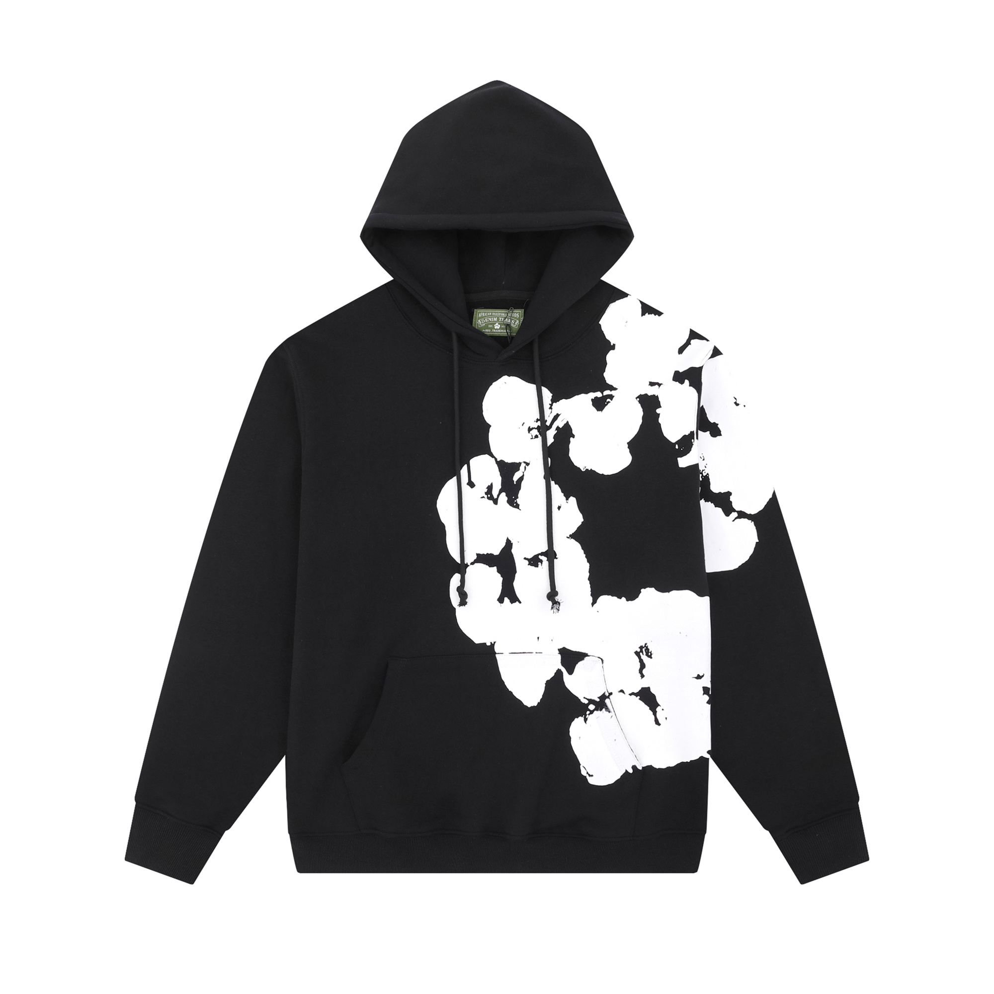 Denim Tears Big Cotton Wreath Hoodie & Sweatpant Set #5671-8215 Black