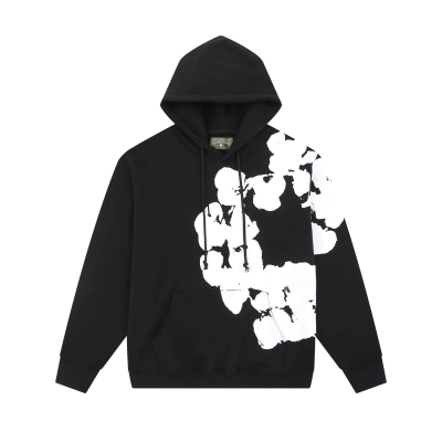 Denim Tears Big Cotton Wreath Hoodie & Sweatpant Set #5671-8215 Black 02