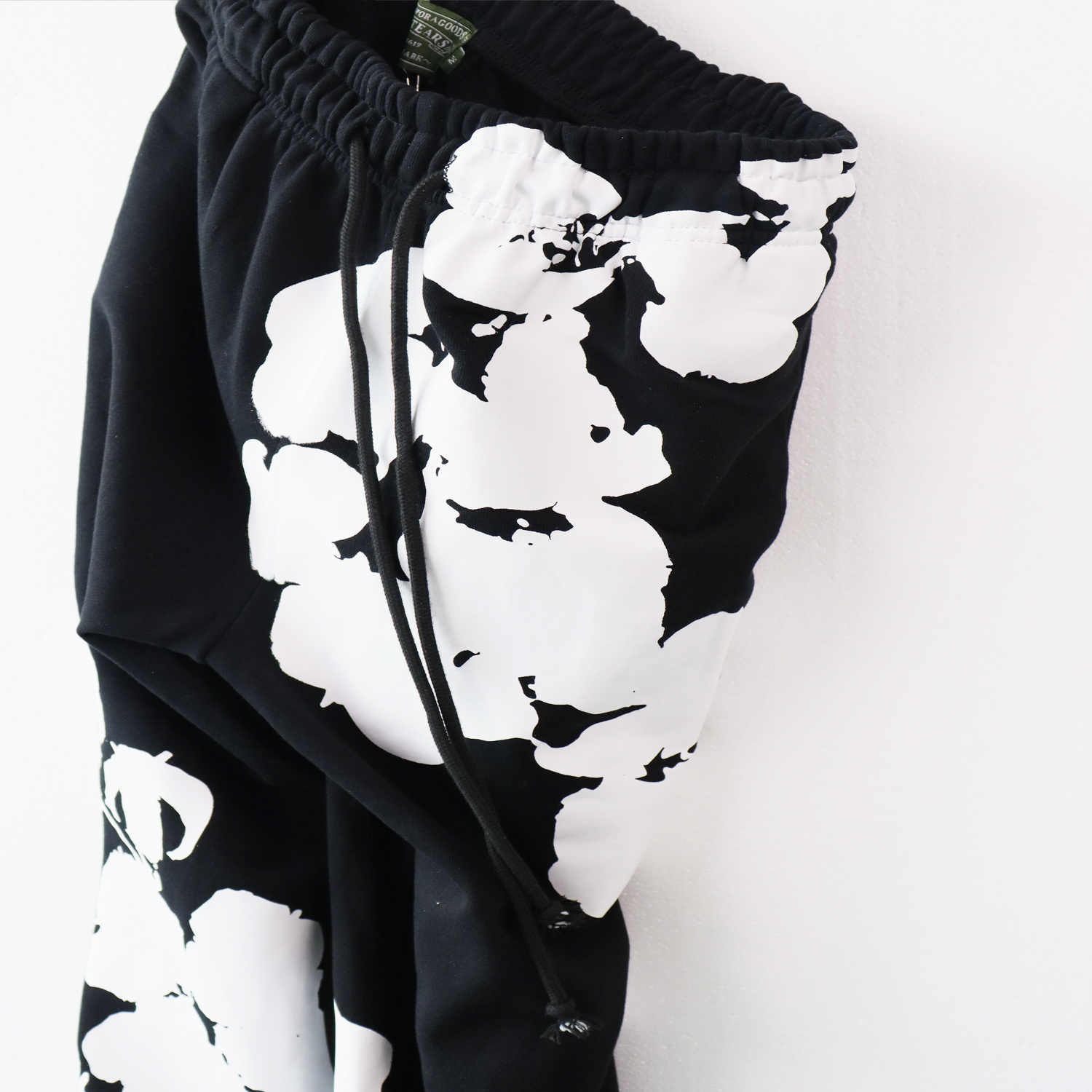 Denim Tears Big Cotton Wreath Hoodie & Sweatpant Set #5671-8215 Black