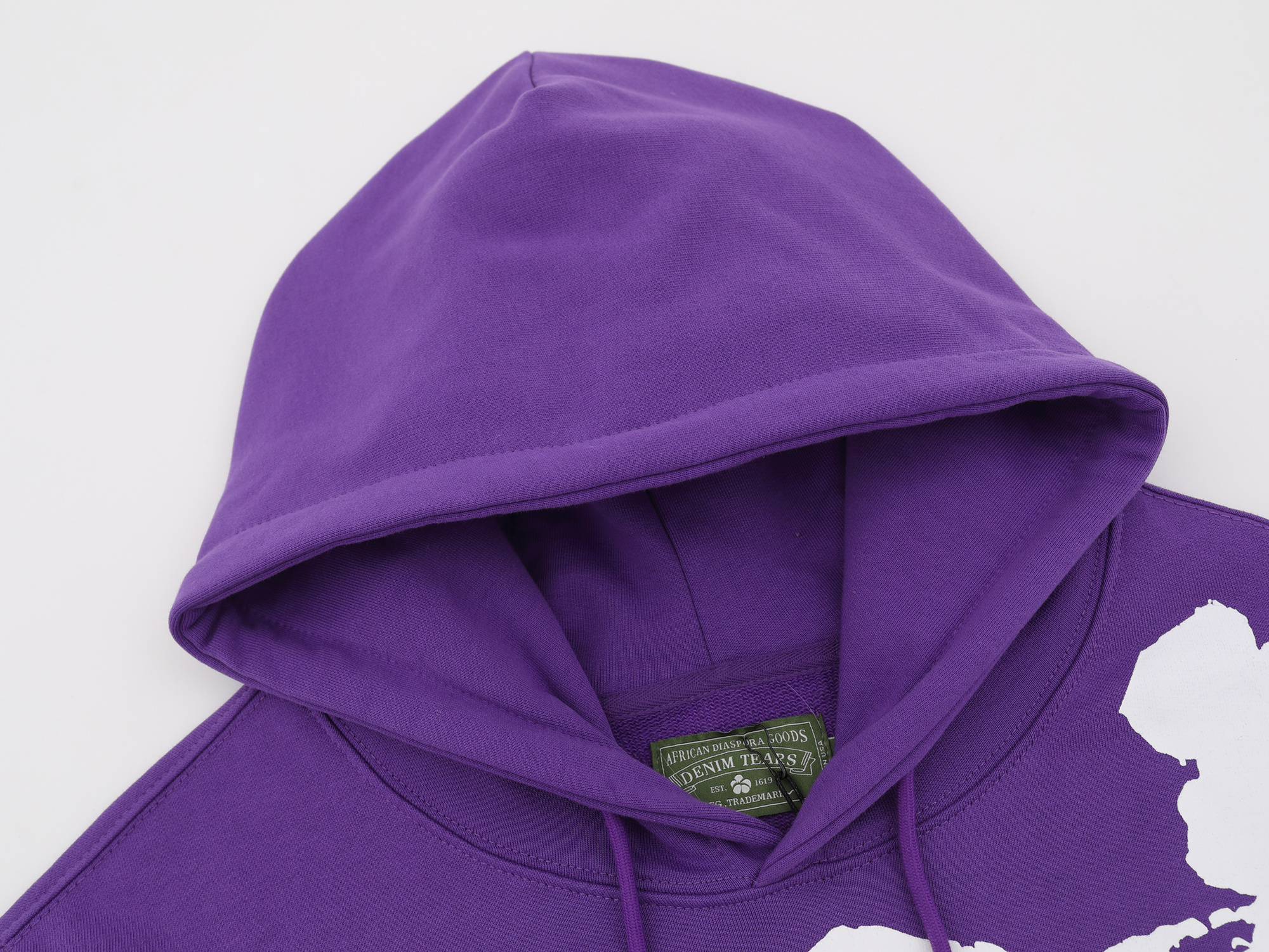 Denim Tears Big Cotton Wreath Hoodie & Sweatpant Set #5671-8215 Purple