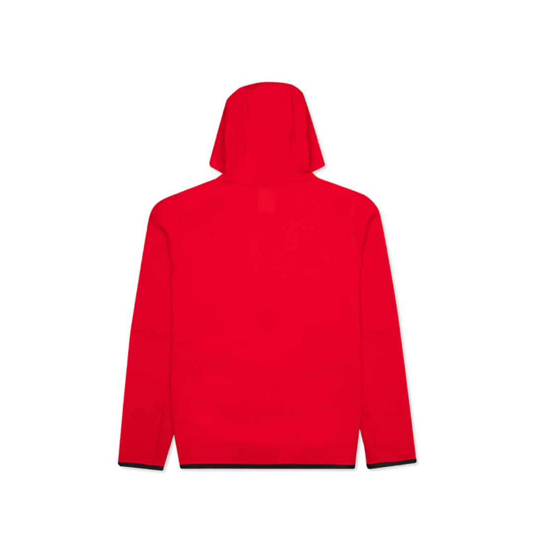 Nike Sportswear Tech Fleece Full Zip Hoodie & Joggers Set University Red