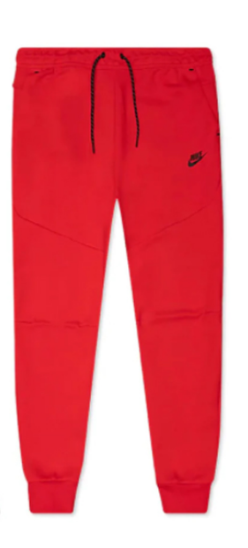 Nike Sportswear Tech Fleece Full Zip Hoodie & Joggers Set University Red