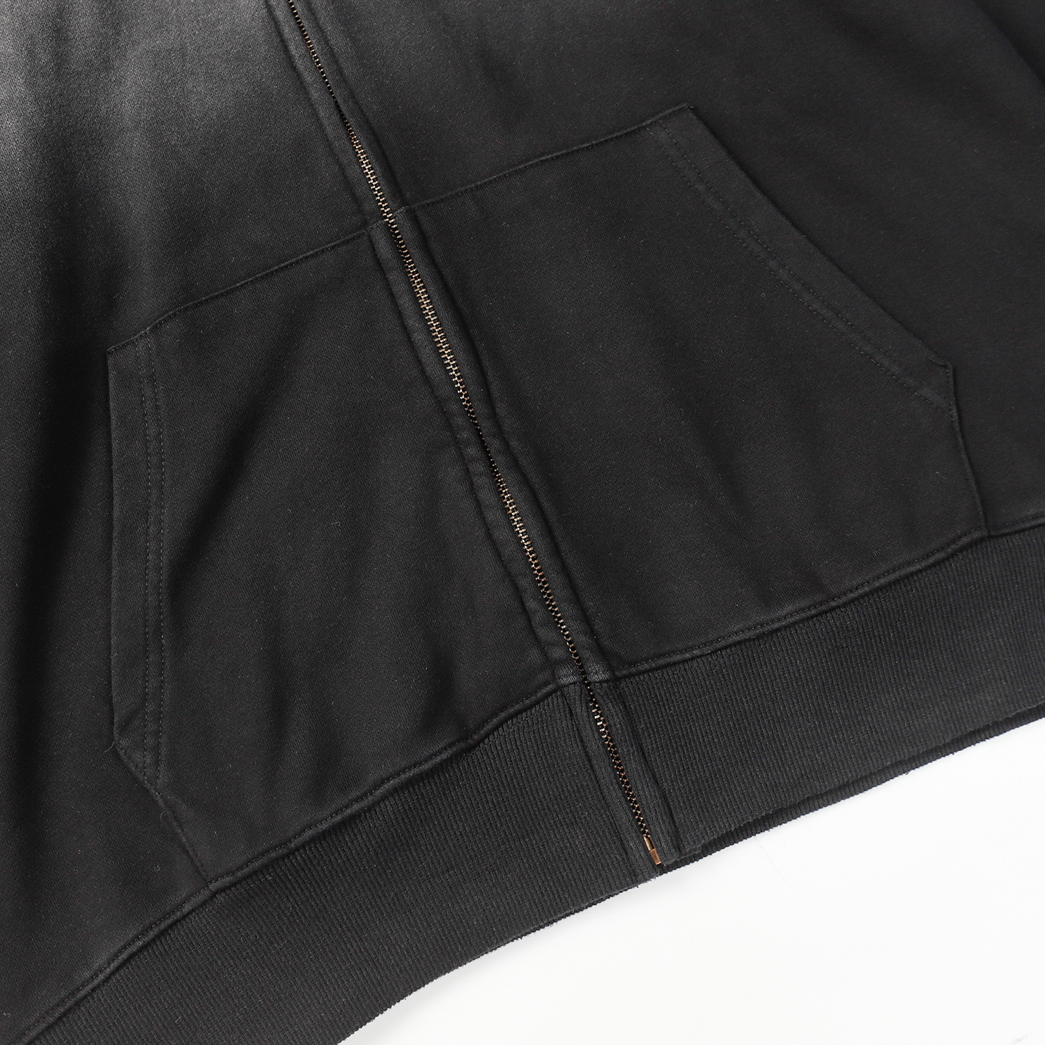 Hellstar Black Logo Full Zip Hoodie #3081