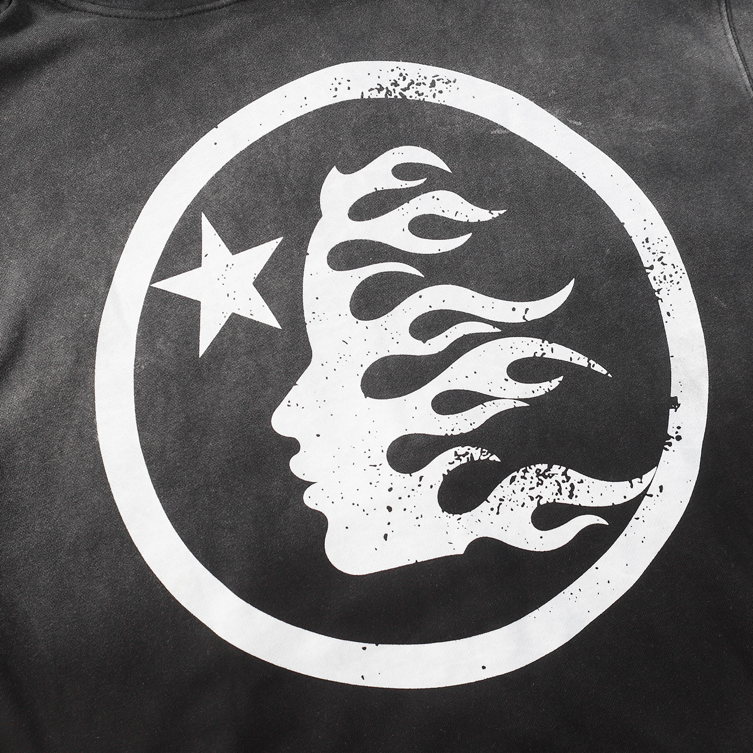 Hellstar Black Logo Full Zip Hoodie #3081