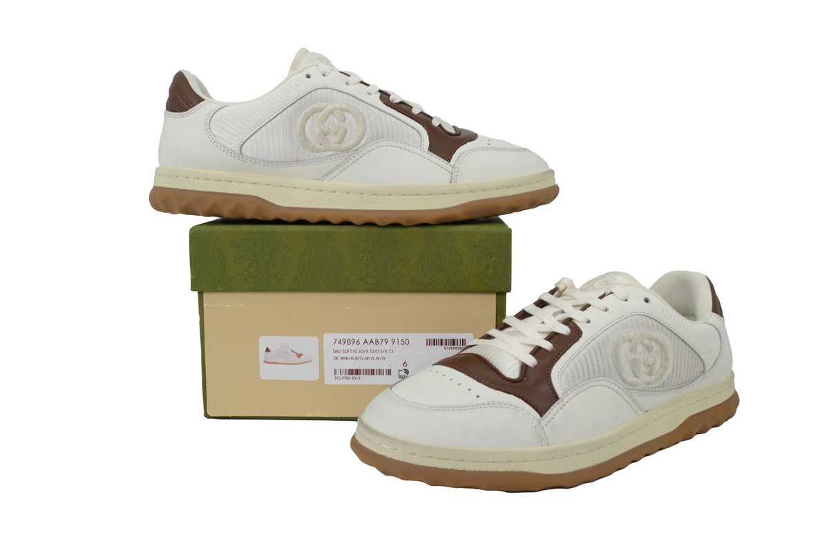 Gucci MAC80 Sneaker White Brown