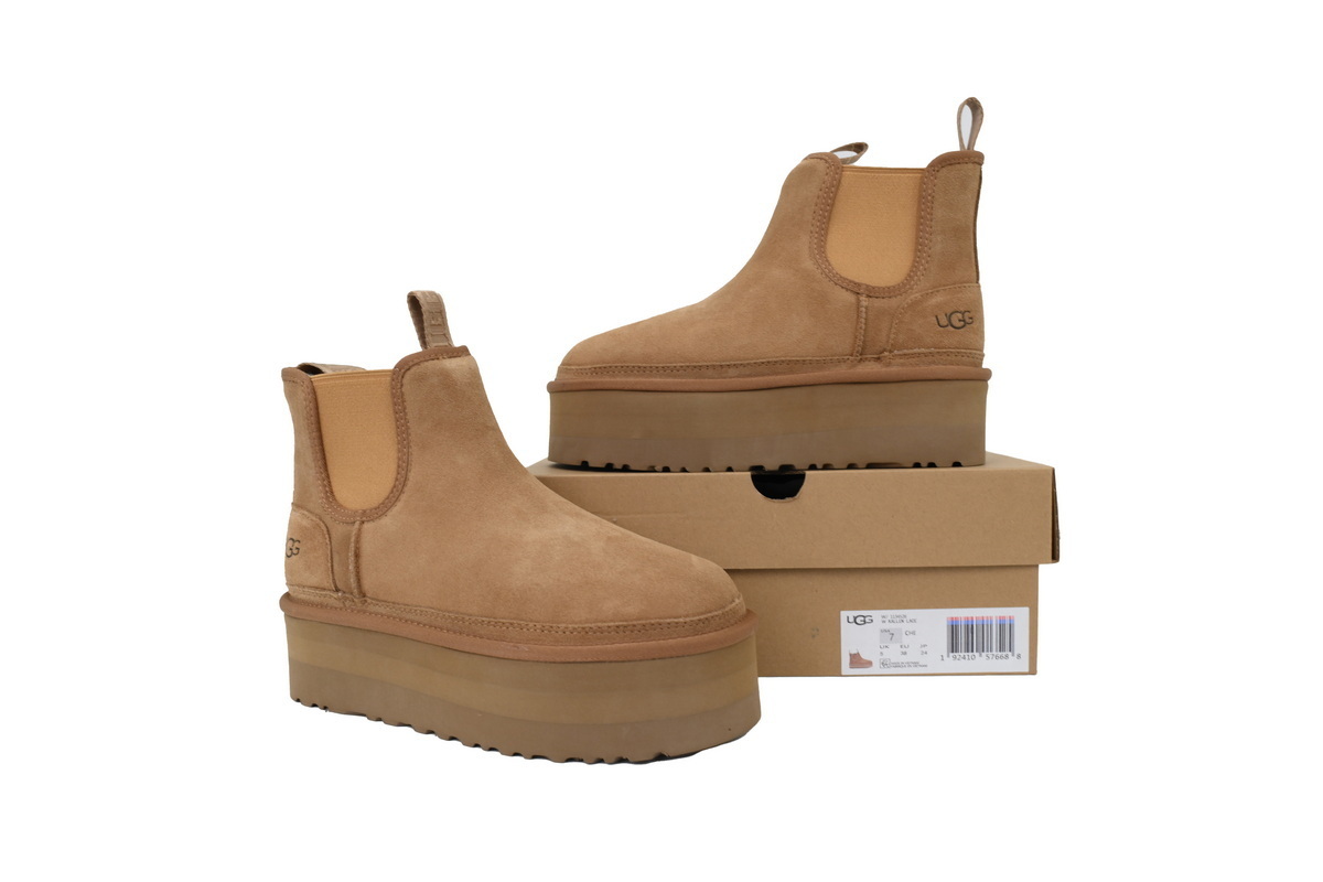 UGG Neumel Platform Chelsea Boot Chestnut (Women's) 1134526