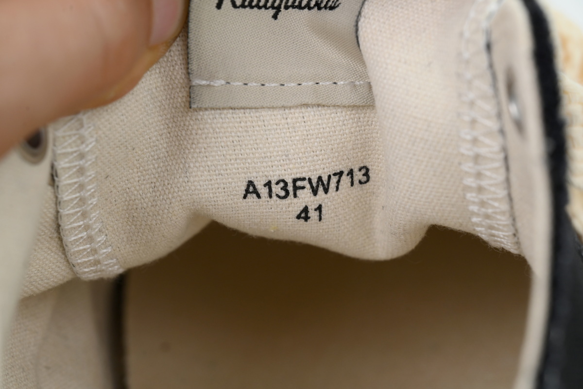 Mihara Yasuhiro Low Distressed Black NO.809