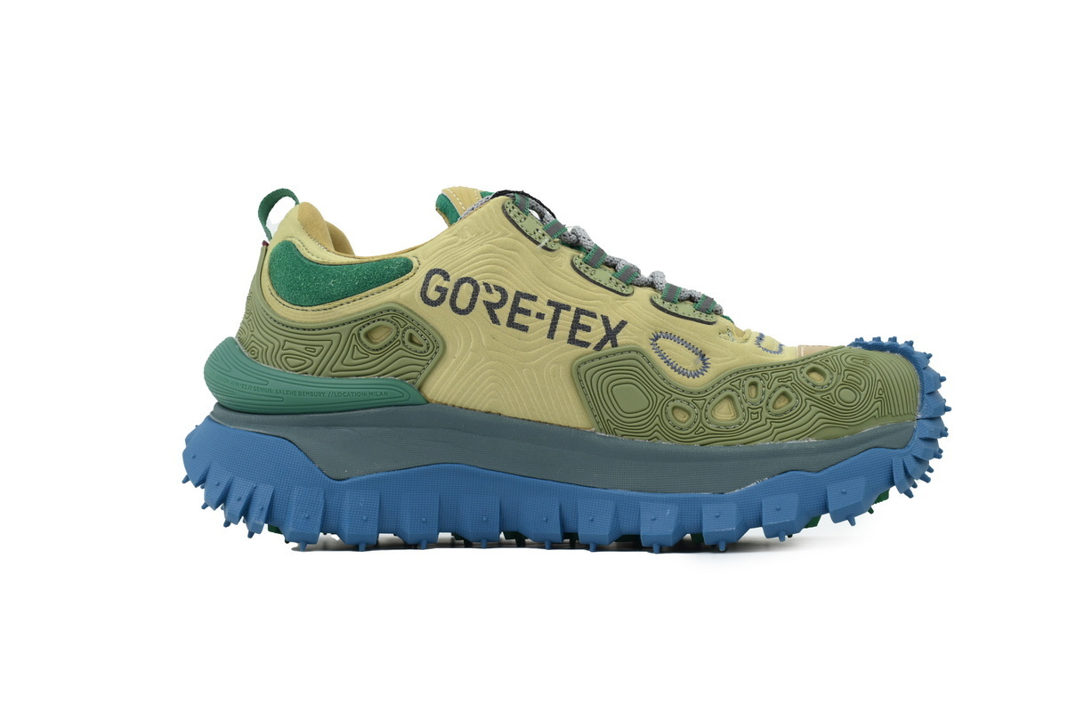 Moncler Trailgrip Fluorescent Black Ant Nest Blue Gray I209B 4M00230 M3273