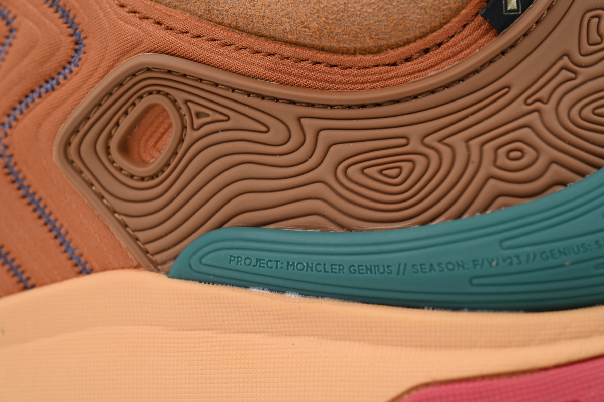 Moncler Trailgrip Fluorescent Brown Green I209B 4M00230 M3273